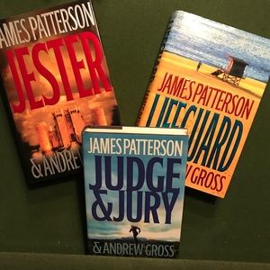 Bundle of 3 James Patterson Novels